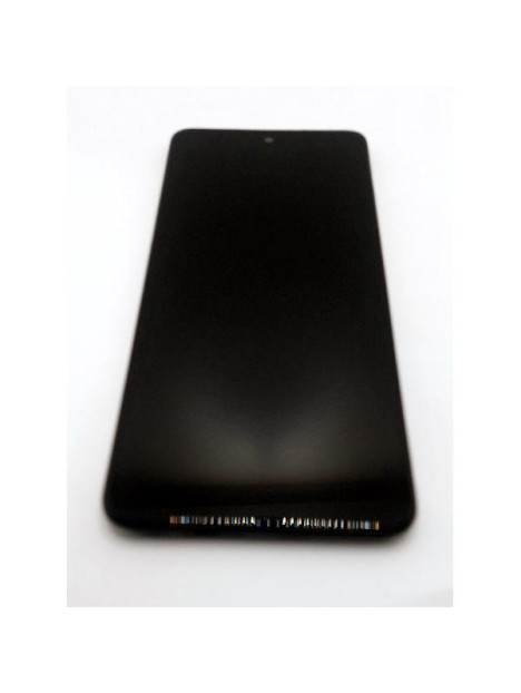 Pantalla lcd para Realme C55 mas tactil negro con marco negro Service Pack