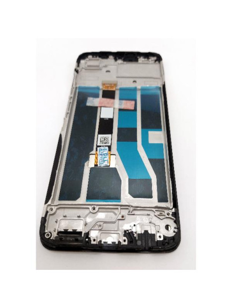 Pantalla lcd para Realme Note 50 4G mas tactil negro con marco negro Service Pack