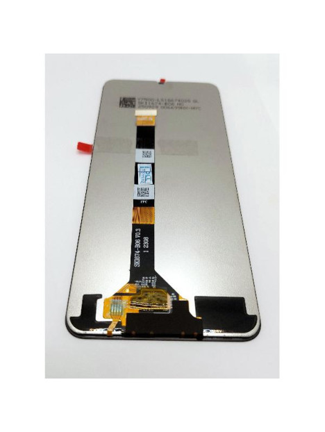 Pantalla lcd para Realme C51 4G mas tactil negro con marco negro Service Pack