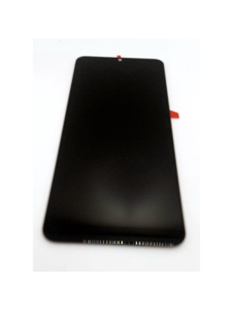 Pantalla lcd para Realme C51 4G mas tactil negro con marco negro Service Pack