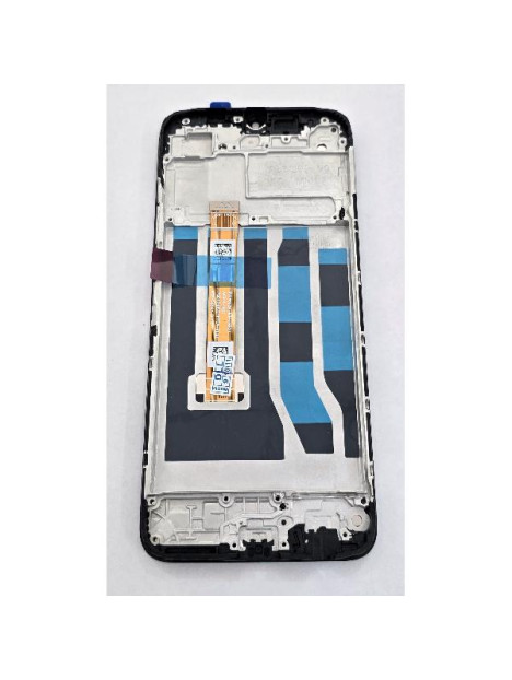 Pantalla lcd para Oppo A17 Oppo A17k 4G mas tactil negro con marco negro Service Pack