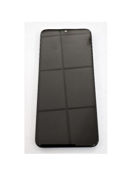 Pantalla lcd para Oppo A54s 4G mas tactil negro con marco negro Service Pack