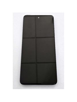 Pantalla lcd para Oppo A98 5G mas tactil negro con marco negro Service Pack