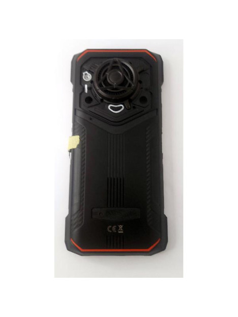 Tapa trasera o tapa bateria negra roja y negra para Doogee Blade 20 Play