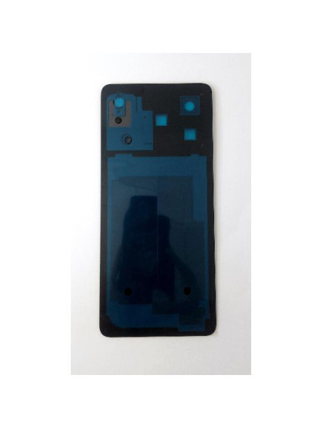 Tapa trasera o tapa bateria gris para ZTE Blade A76 4G con cubierta de camara