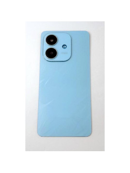 Tapa trasera o tapa bateria azul para Oppo A60 CPH2631 con cubierta de camara