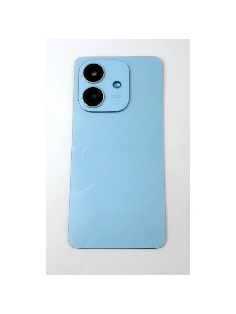 Tapa trasera o tapa bateria azul para Oppo A60 CPH2631 con cubierta de camara