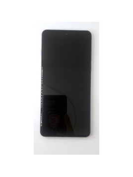Pantalla lcd para Oppo Find X8 Pro 5G CPH2659 mas tactil negro con marco azul calidad premium