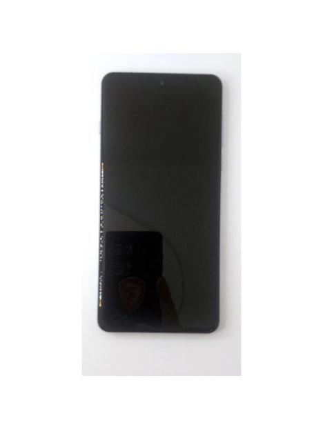 Pantalla lcd para Oppo Find X8 Pro 5G CPH2659 mas tactil negro con marco azul calidad premium