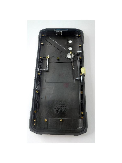 Tapa trasera o tapa bateria negra para modelo dorado para Doogee Blade 20 Turbo