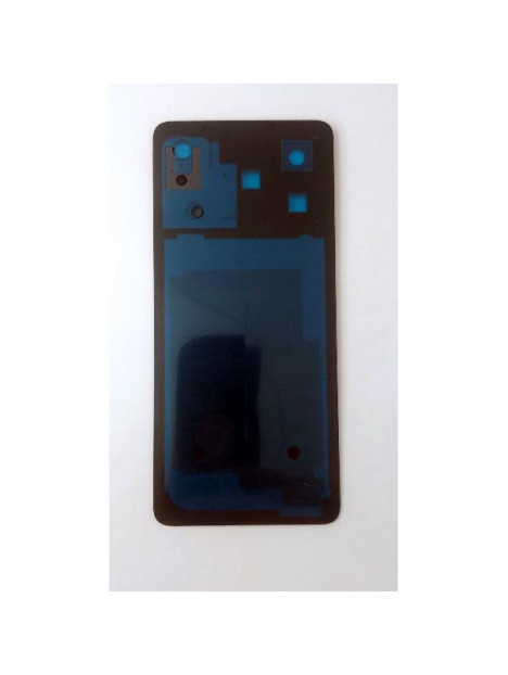 Tapa trasera o tapa bateria gris para ZTE Blade A76 4G con cubierta de camara