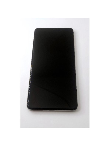 Pantalla lcd para Oppo Find X8 Pro 5G CPH2659 mas tactil negro con marco blanco calidad premium