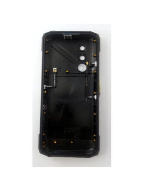 Tapa trasera o tapa bateria plata y negra para Doogee Blade 20 Ultra
