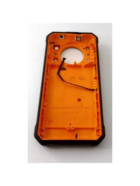 Tapa trasera o tapa bateria naranja para Oukitel WP53 Pro