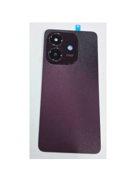 Tapa trasera o tapa bateria morada para Oppo A60 CPH2631 con cubierta de camara