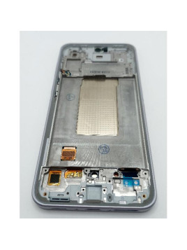 Pantalla lcd para Samsung Galaxy A36 A366 mas tactil negro con marco morado calidad Oled