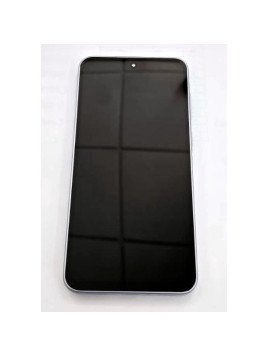 Pantalla lcd para Samsung Galaxy A36 A366 mas tactil negro con marco morado calidad Oled