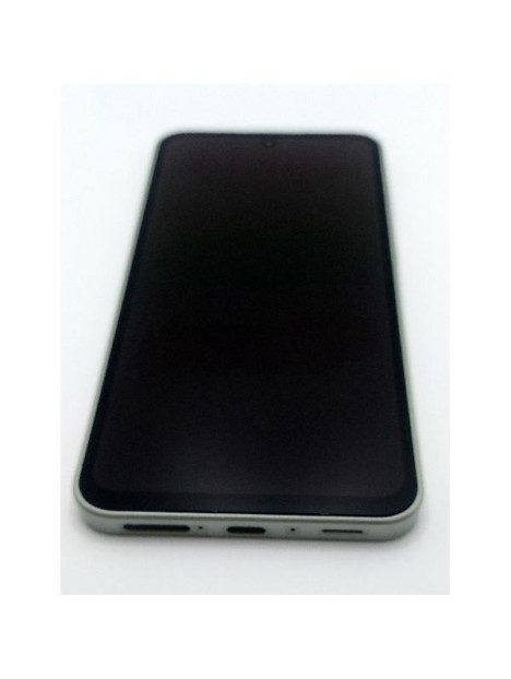 Pantalla lcd para Samsung Galaxy A36 A366 mas tactil negro con marco verde calidad Oled