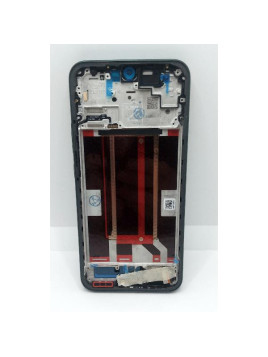 Pantalla lcd para Oppo Reno 14F 5G mas tactil negro con marco verde compatible TFT