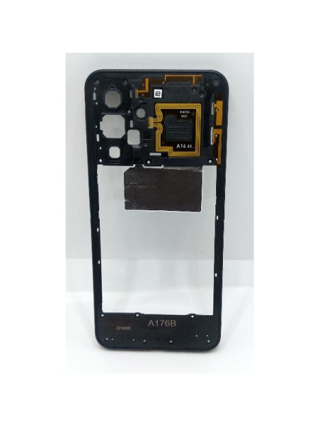 Carcasa o marco central negro para Samsung Galaxy A17 4G SM-A175F