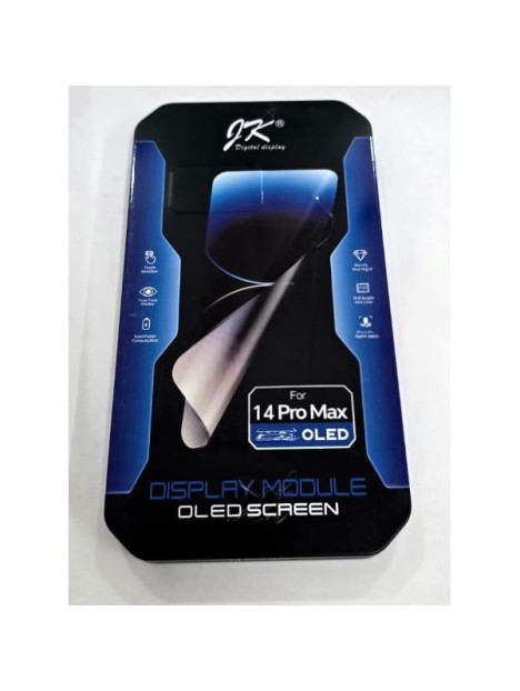 Pantalla lcd para iPhone 14 Pro Max A2893 A2894 A2895 A2896 A2651 mas tactil negro JK calidad Hard Oled