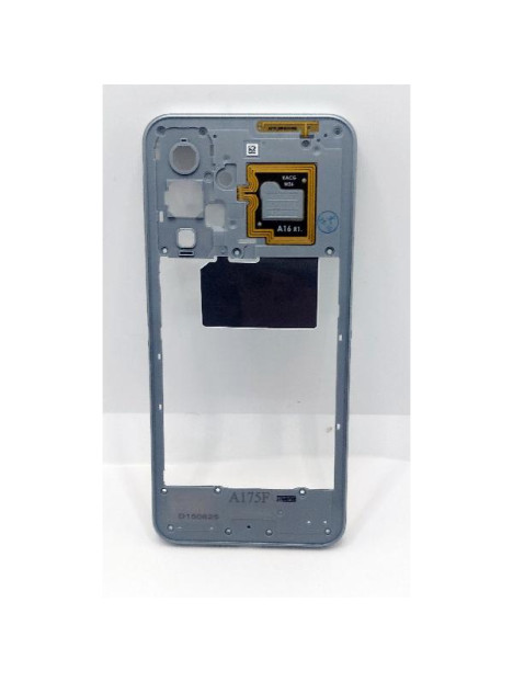 Carcasa o marco central plata para Samsung Galaxy A17 4G