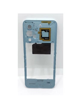 Carcasa o marco central azul para Samsung Galaxy A17 4G