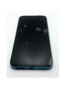 Pantalla lcd para Huawei Honor 400 Lite 5G mas tactil negro con marco verde compatible TFT