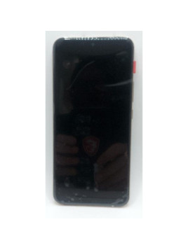 Pantalla lcd para Realme 14 Pro Plus 5G mas tactil negro con marco plata calidad premium