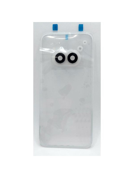 Tapa trasera o tapa bateria blanca transparente para Nothing Phone 2a