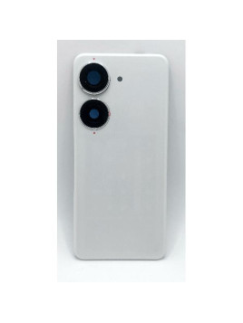 Tapa trasera o tapa bateria blanca para Asus Zenfone 10 con cubierta de camara