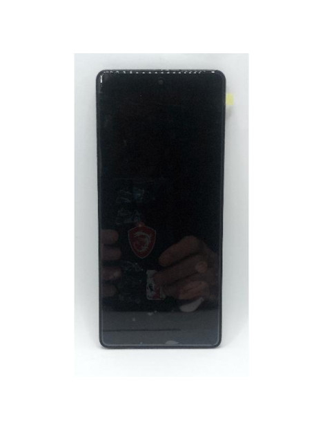 Pantalla lcd para Tecno Pova 6 Pro 5G mas tactil negro con marco negro calidad premium