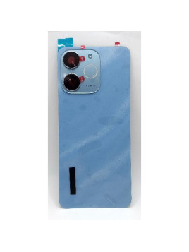 Tapa trasera o tapa bateria azul para Realme Note 70 Realme Note 70T con cubierta de camara