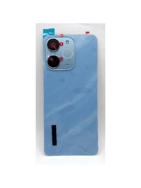 Tapa trasera o tapa bateria azul para Realme Note 70 Realme Note 70T con cubierta de camara