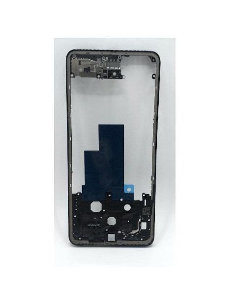 Carcasa o marco central negro para Oppo Reno 12 F 5G CPH2637