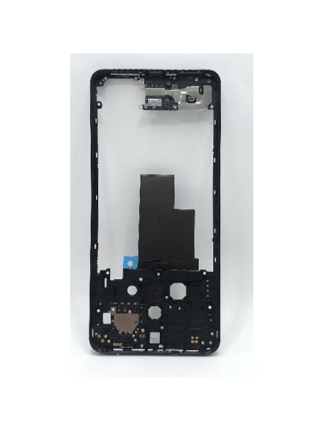 Carcasa o marco central negro para Oppo Reno 12 F 5G CPH2637