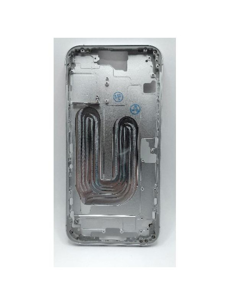 Carcasa o marco central blanco para iPhone 16 Plus A3290 A3082 A3289 A3291 con botones laterales