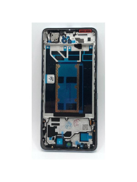Carcasa o marco central negro para Oppo Reno 13 F 5G CPH2699