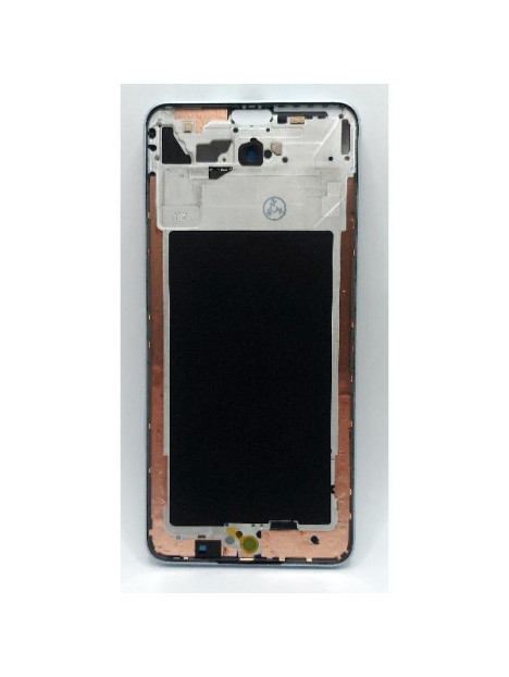 Carcasa o marco central negro para Oppo Reno 13 F 5G CPH2699