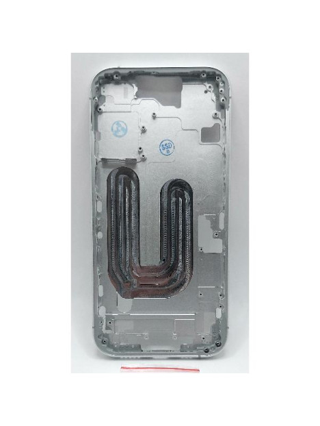 Carcasa o marco central blanco para iPhone 16 A3287 A3081 A3286 A3288 con botones laterales