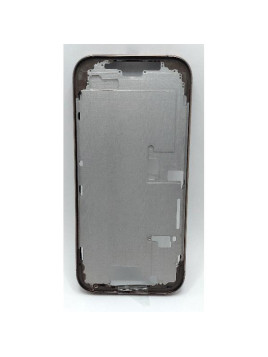 Carcasa o marco central dorado para iPhone 16 Pro A3293 A3083 A3292 A3294 con botones laterales