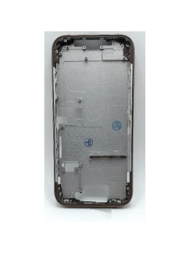Carcasa o marco central dorado para iPhone 16 Pro A3293 A3083 A3292 A3294 con botones laterales