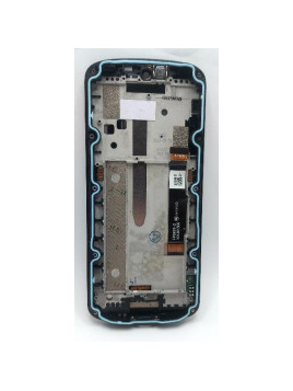 Pantalla lcd para Zebra TN28 mas tactil negro con marco negro calidad premium