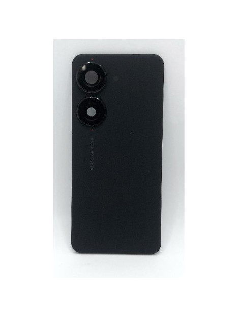 Tapa trasera o tapa bateria negra para Asus Zenfone 10 con cubierta de camara