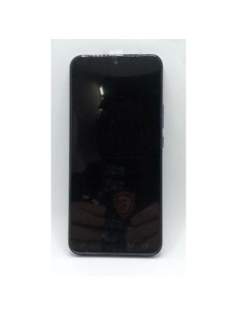 Pantalla lcd para Realme 14 Pro Plus 5G mas tactil negro con marco morado compatible TFT