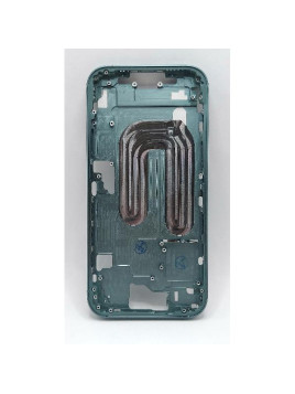 Carcasa o marco central verde para iPhone 16 A3287 A3081 A3286 A3288 con botones laterales