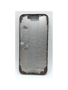Carcasa o marco central dorado para iPhone 16 Pro Max A3296 A3084 A3295 A3297 con botones laterales