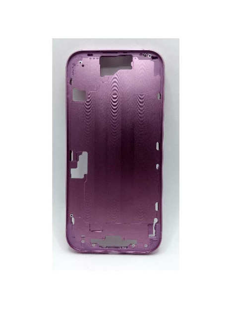 Carcasa o marco central rosa para iPhone 16 A3287 A3081 A3286 A3288 con botones laterales