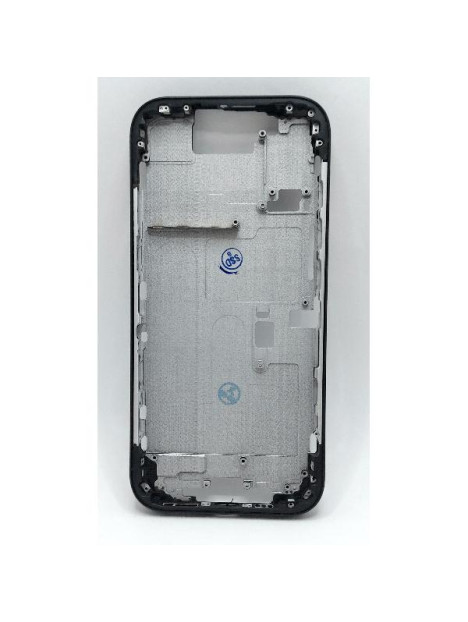 Carcasa o marco central negro para iPhone 16 Pro A3293 A3083 A3292 A3294 con botones laterales