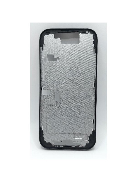 Carcasa o marco central negro para iPhone 16 Pro A3293 A3083 A3292 A3294 con botones laterales